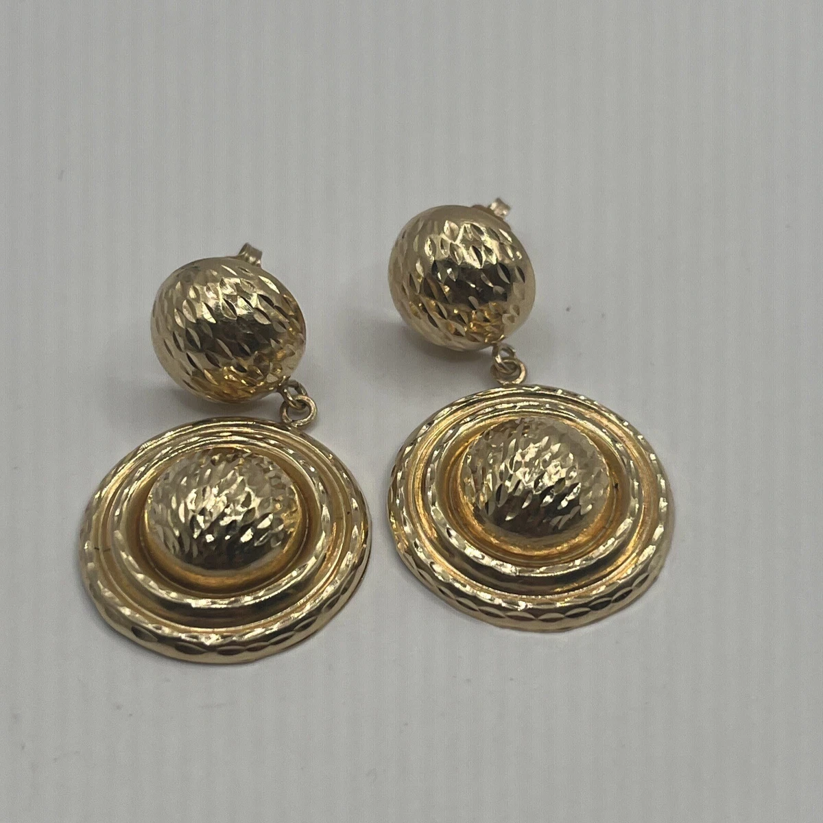 Slc 14k gold earrings deals