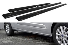 Side Skirts Diffusers Maxton Design Gloss Black For Ford Transit Custom Mk1 FL