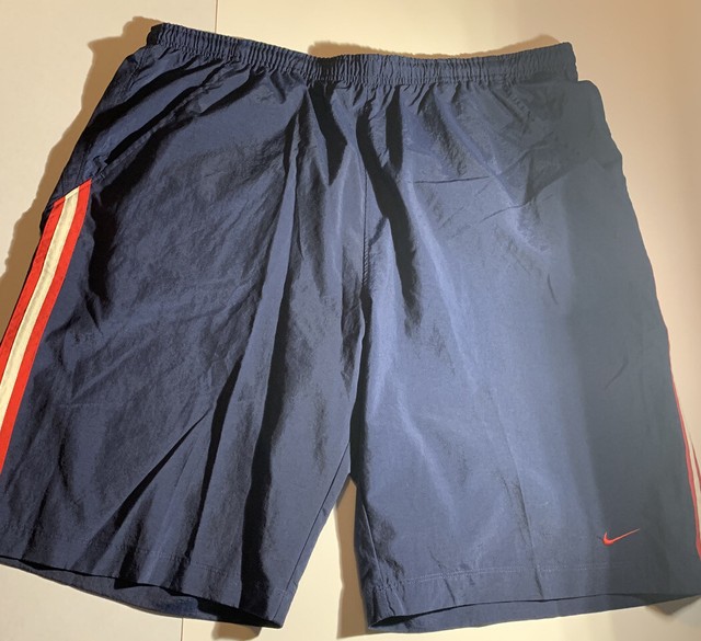Nike Men's Nylon Shorts XL Navy | eBay