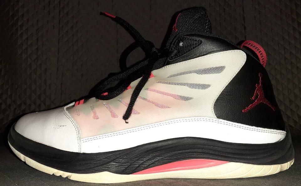 Nike Hombres Air Jordan Prime Fly 2 Infrarrojo 23 Blanco Rojo Negro Zapatos EE. UU. 12 UK 11 Foto 2 de 4