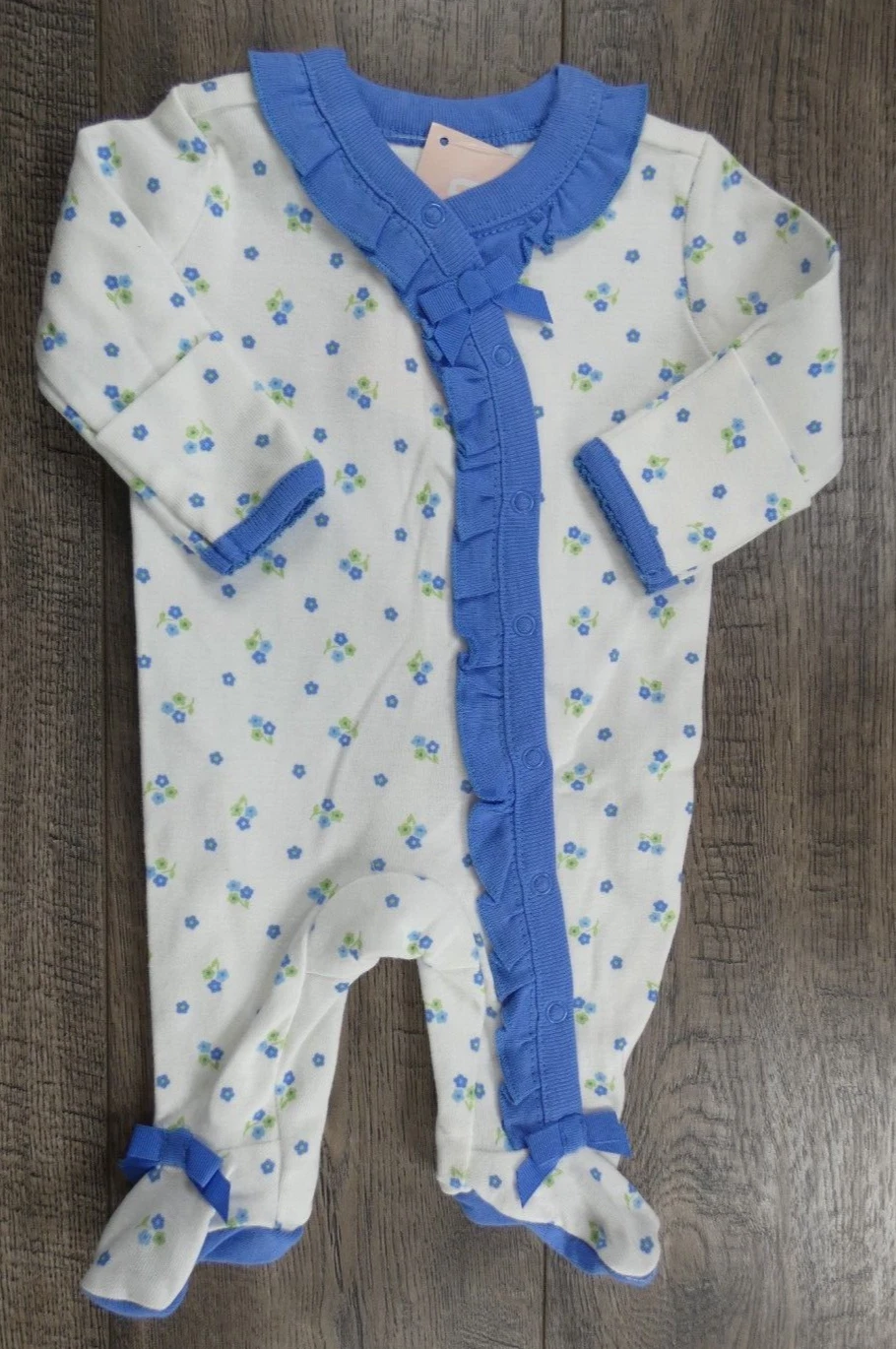 Baby Girl Clothes New Gymboree Newborn 5-9lbs Darling Butterfly Footed Outfit