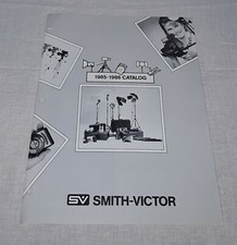 SMITH-VICTOR PHOTO LIGHTING EQUIPMENT CATALOG 1985-1986