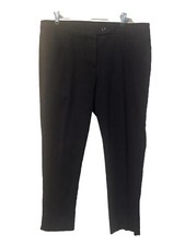 Talbots Hampshire Pants Trouser Womens Sz 12 Petite Navy Blue Office Work Dressy