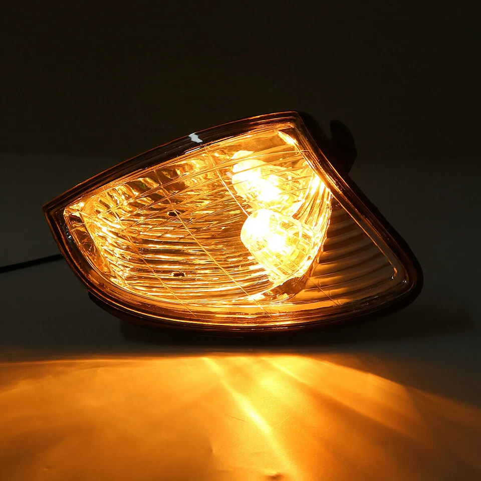 Par de luces de esquina delanteras transparentes para Toyota Land Cruiser serie 100 1998-2005 Foto 3 de 4