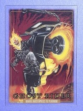 2024 Marvel Masterpieces Platinum ‘92 Ghost Rider Clear Cut #37