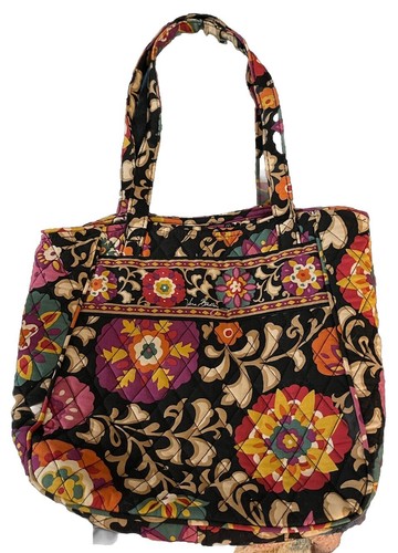 k…Rare Vintage Vera Bradley Suzani  Tote Winter 2011 11 x 13