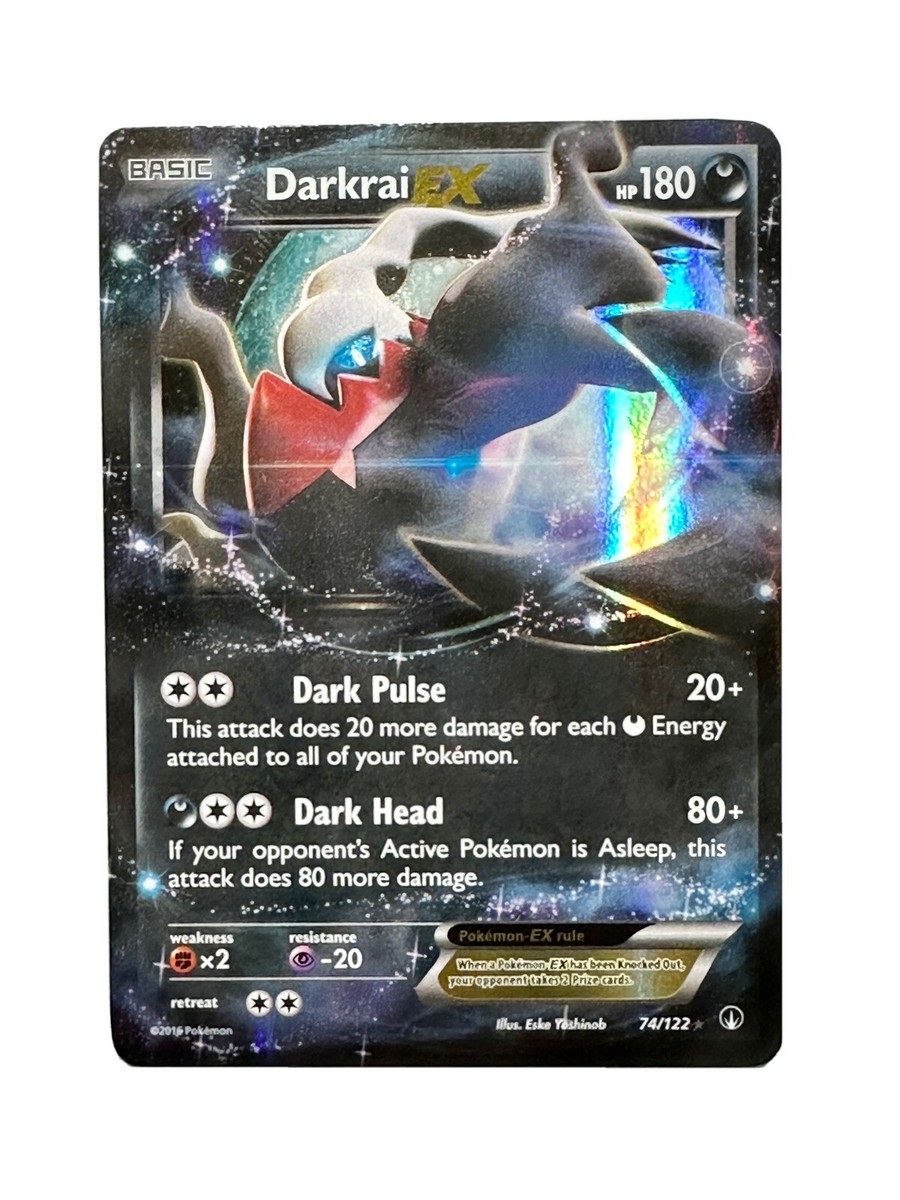 Pokémon TCG - Darkrai EX 74/122 - XY BreakPoint - Ultra Rare