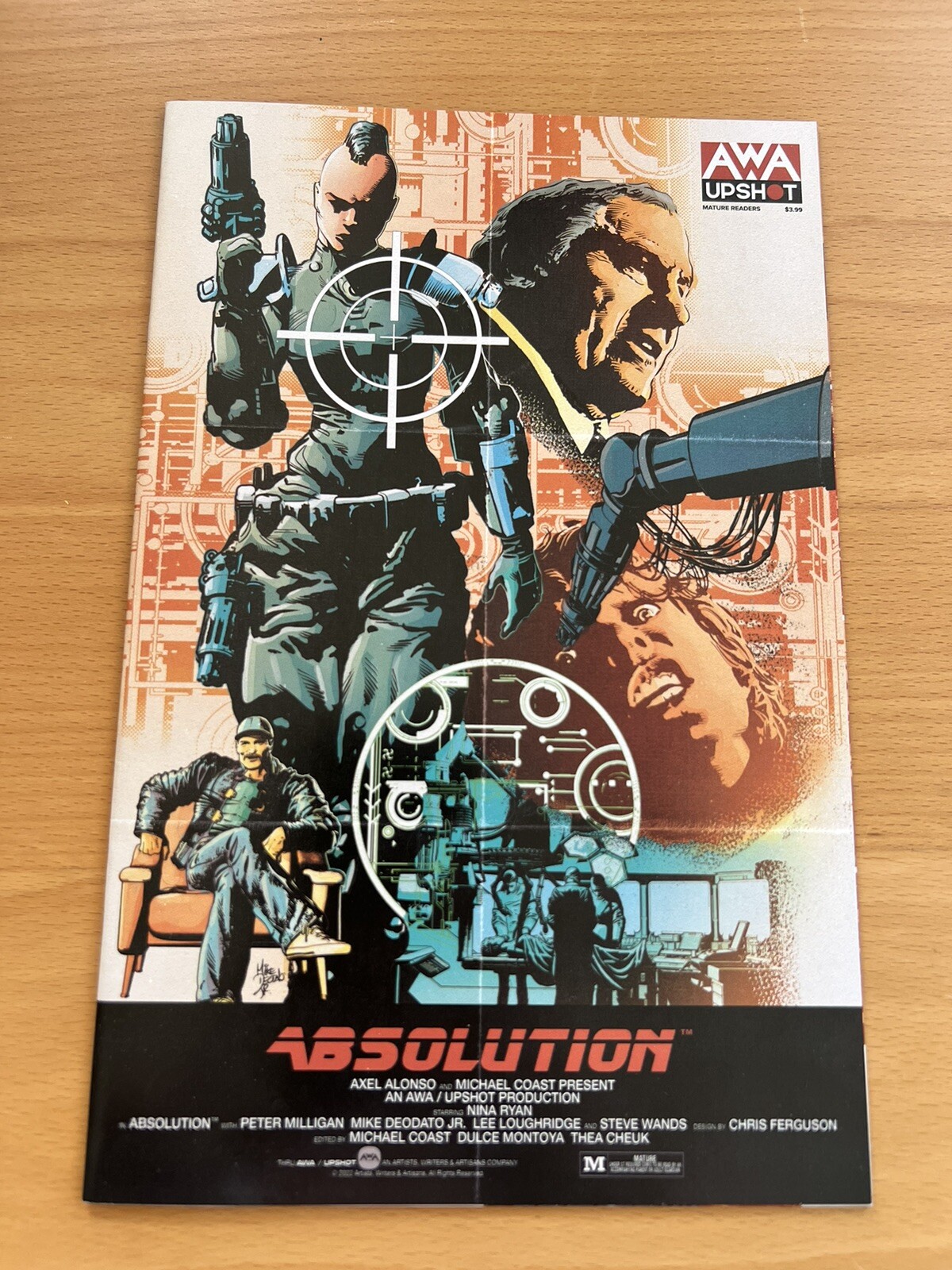 Absolution #1 Mike Deodato Jr Homage Variant 2022 AWA Upshot Comics | eBay