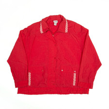 Koret Francisca Womens Chore Jacket Red Xl