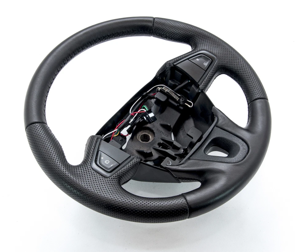 Steering Wheel Cover with Leather for Renault Kangoo 2 manufactured 2008-2021 New Leather - Image 2 of 4