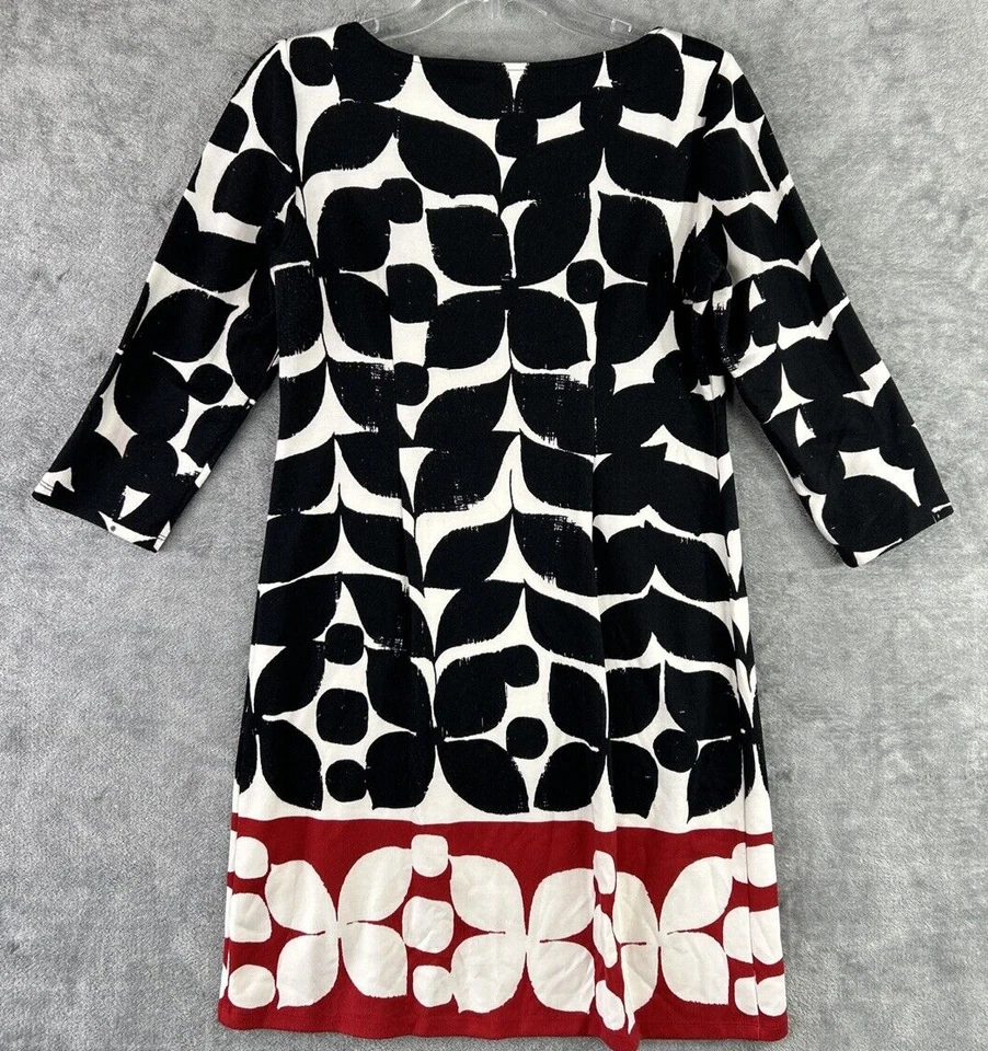 Vestido pequeño para mujer London Style Collection patrón floral geométrico y2k preppy Foto 2 de 4