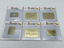 SIZZIX EMBOSSING FOLDERS Lots Brass Stencil Cuttlebug Multiple Available