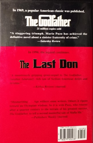 THE LAST DON BY MARIO PUZO-"SIGNED BY AUTHOR"-1ST ED/W/25.95 DJ-STUNNING COPY! - Foto 7 di 14