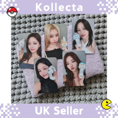 Kpop Itzy Light Ring Ver. 2 Official Withmuu POB photocards - UK Seller