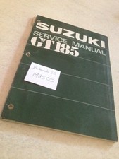 Suzuki GT185 GT 185 185GT workshop service manuel manuel atelier 1973 anglais