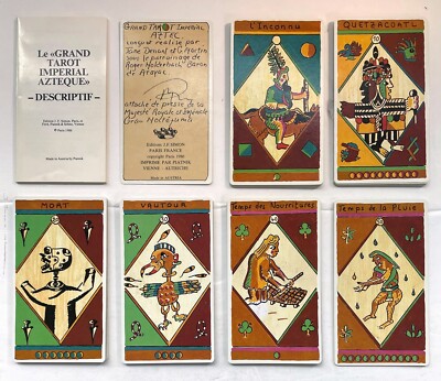 SUPER RARE!! - Grand Tarot Azteque by Jane Denant - Piatnik - c