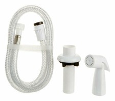 OakBrook Kitchen Spray Head and Hose Assembly White Chrome 4556809