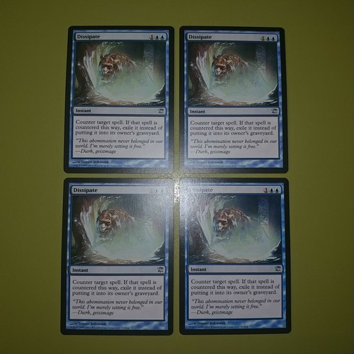 Dissipate X4 Innistrad 4x Playset Magic The Gathering MTG EBay