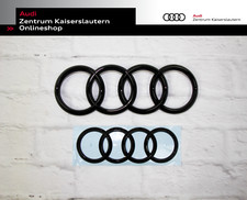 Audi Q3 8U (ab 2012) Original Ringe Set schwarz vorne und hinten im Set