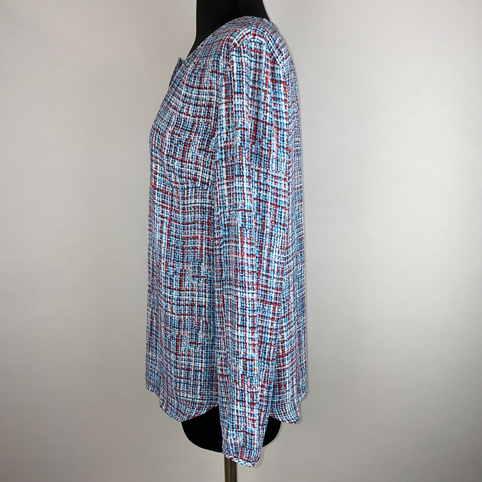 Talbots Petites MP Multicolor Pattern Hidden Butt… - image 5