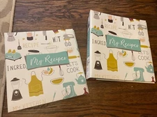 Set Of 2 NEW Better Kitchen Recipe Binder, 8.5 x 9.5 3 Ring Organizer