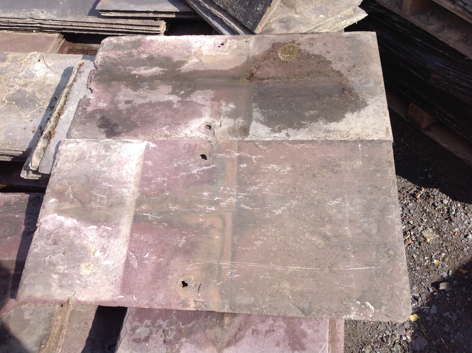 RECLAIMED WELSH ROOF SLATES 22 x 12 SLATE ROOF TILES eBay