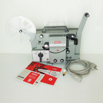 Eumig Ton- Filmprojektor Mark S-712, Super 8, Single 8, Eumig-Eupronet 1:6/18