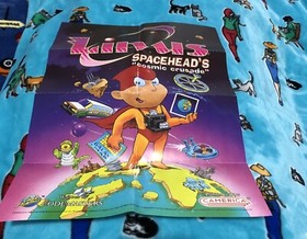 NES Nintendo Video Game Linus Spacehead's "Cosmic Crusade" (Camerica) Boxed CIB