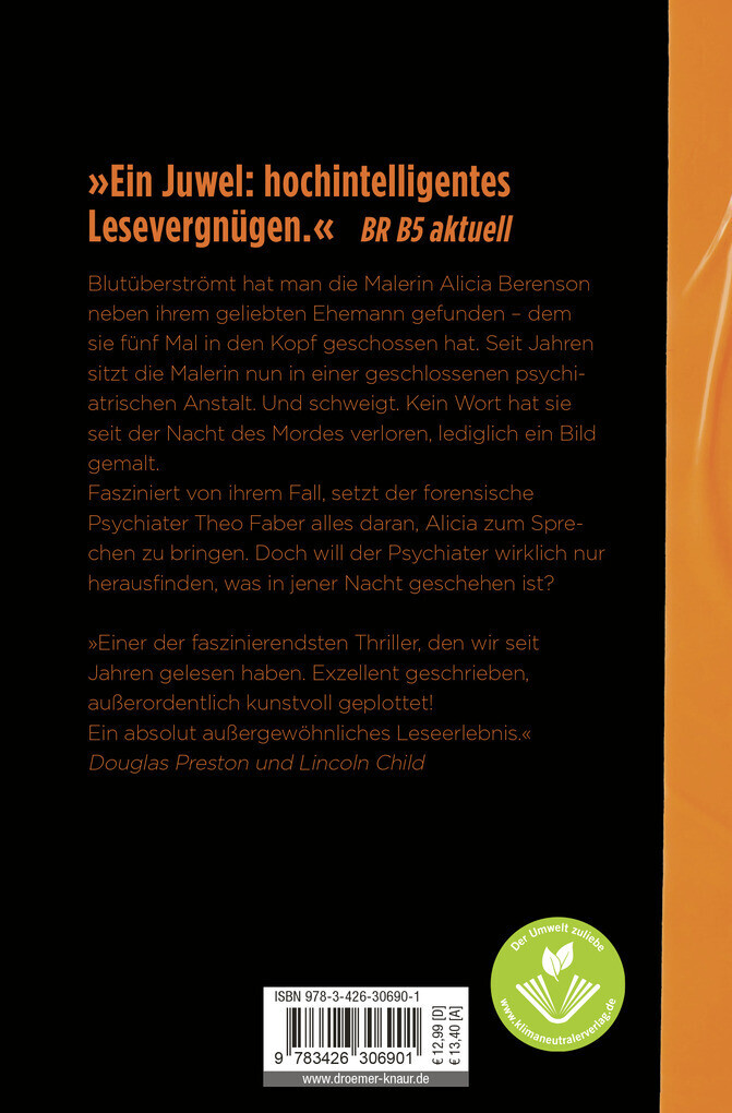 Thumbnail - Die Stumme Patientin | Alex Michaelides | 2020 | Deutsch | The Silent