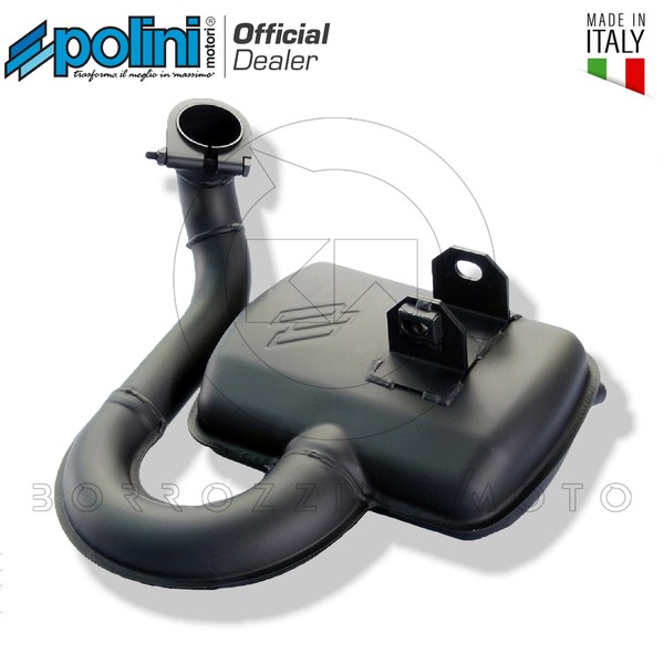 2002022 Originale Auspuffanlage Polini KrüMmer FüR Vespa PX 200 Arcobaleno-image