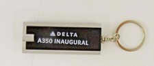 DELTA AIRLINE / KEY RING / A350 INAUGURAL / FLASHLIGHT / KEY CHAIN / COLLECTIBLE
