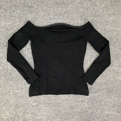 Pull Cardigan BCBG MAX AZRIA Noir Laine Mélangée - Taille M, Neuf Sans étiquettes