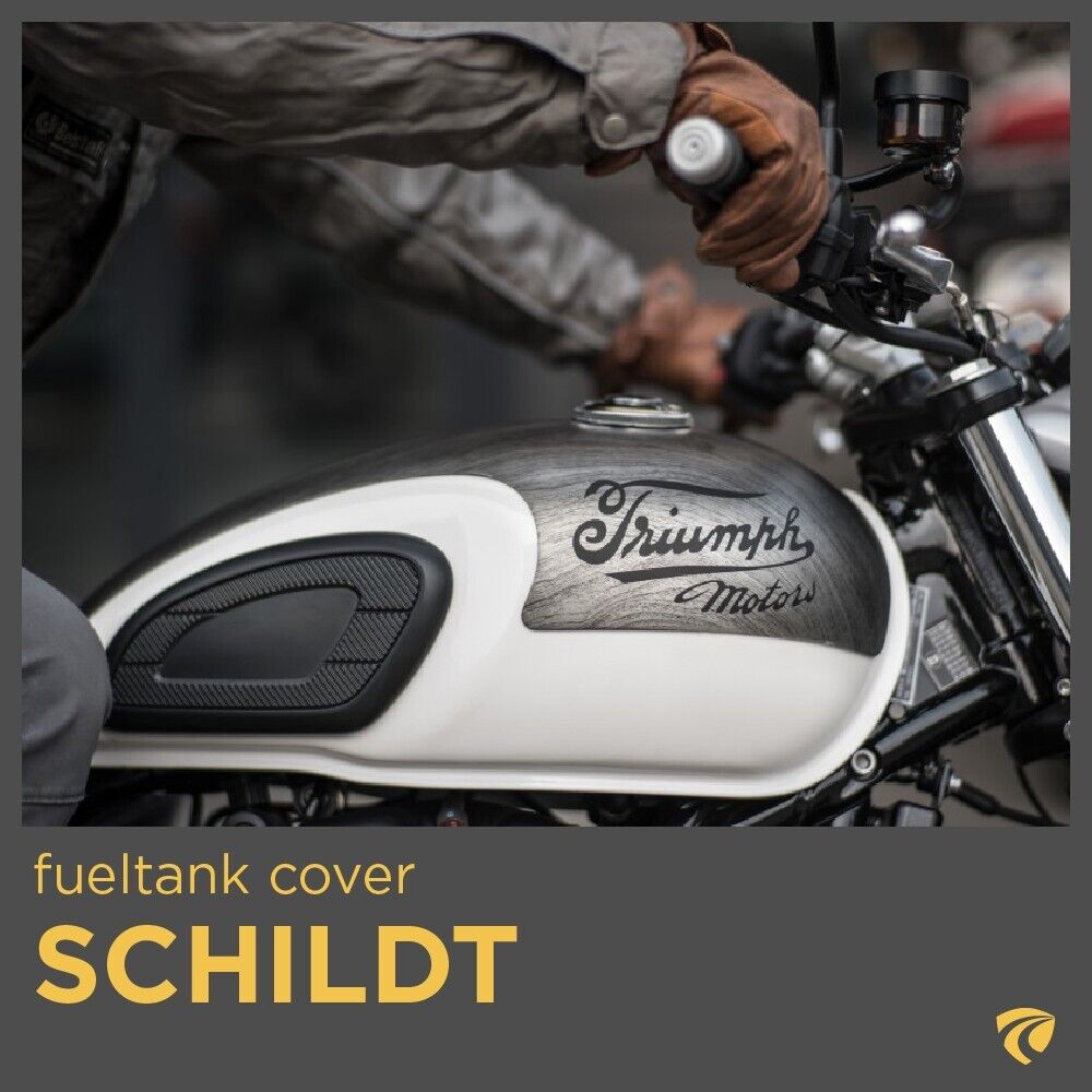 SCHILDT' Triumph gas tank cover (Street Scrambler, Street Twin, Bonneville)