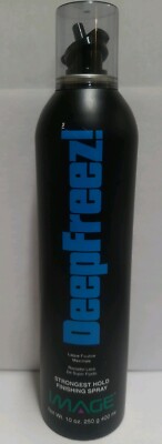 Vtg, New Image DeepFreez! PROFESSIONAL Hold Finishing SPRAY, Hair Spray 10 oz 