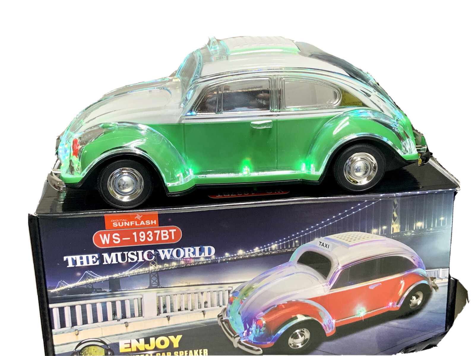 Portable Bluetooth Speaker by Good Sonde Rechargeable for the Music World-image