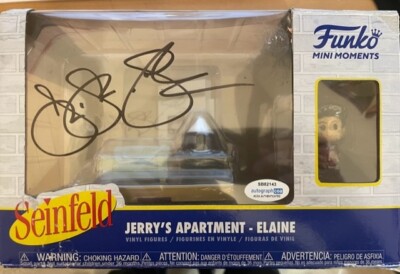 JULIA LOUIS-DREYFUS SIGNIERT FUNKO MINI MOMENTS AUCH ACOA VERKAUF