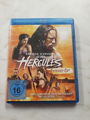 Hercules       Extended Cut        mit Dwayne Johnson       Blu-Ray 