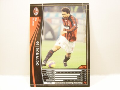 Panini WCCF 2007-08 Ronaldo Luís Nazário de Lima 1976 Brazil No.99