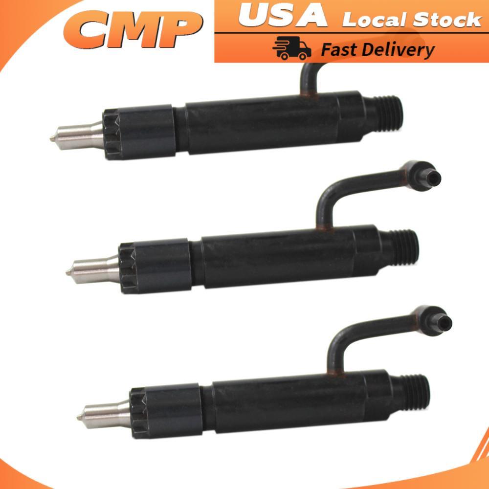 3PCS Fuel Injectors For Yanmar 3TNE82A 3TNE82 3TNV82 3D82 3D82EA 729008-53100
