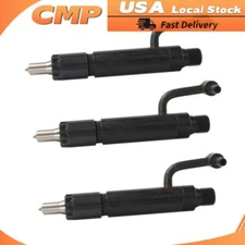 3PCS Fuel Injectors For Yanmar 3TNE82A 3TNE82 3TNV82 3D82 3D82EA 729008-53100