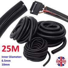 25M Split Loom Wire Conduit Hose Tubing Flexible Cover Car Tidy Protection Pipe