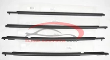 Genuine 4Runner 2010-2023 Door Belt Molding Weatherstrip Front & Rear Set Black
