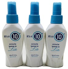 3 its a 10 miracle leave in spray lite 4oz scuffed exterior