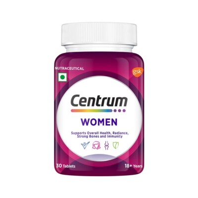 Centrum Women, World's No.1 Multivitamin with Biotin, Vitamin C 30 tablet