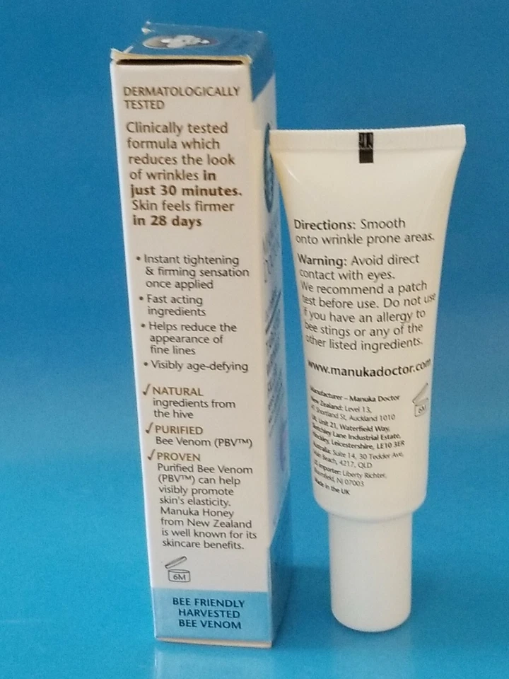 Relleno de arrugas MANUKA DOCTOR Apirefine para alta definición 0,51 OZ (Nuevo #4712) Foto 4 de 4