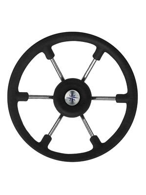 Marine Lenkrad 360mm 14,2'' LUISI Leader Tanegum 6 Speichen Boot Schiff Yacht