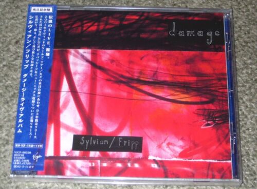 DAVID SYLVIAN Japanese PROMO CD sealed DAMAGE Robert Fripp KING CRIMSON Japan - Afbeelding 1 van 2