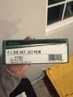 RCBS Fl Die Set for 223 Remington NEW! # 11101 Comes with Shell Holder #10