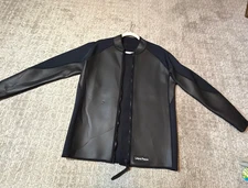 ZIPPED WETSUIT JACKET WOMENS XXL LIQUID PEACE