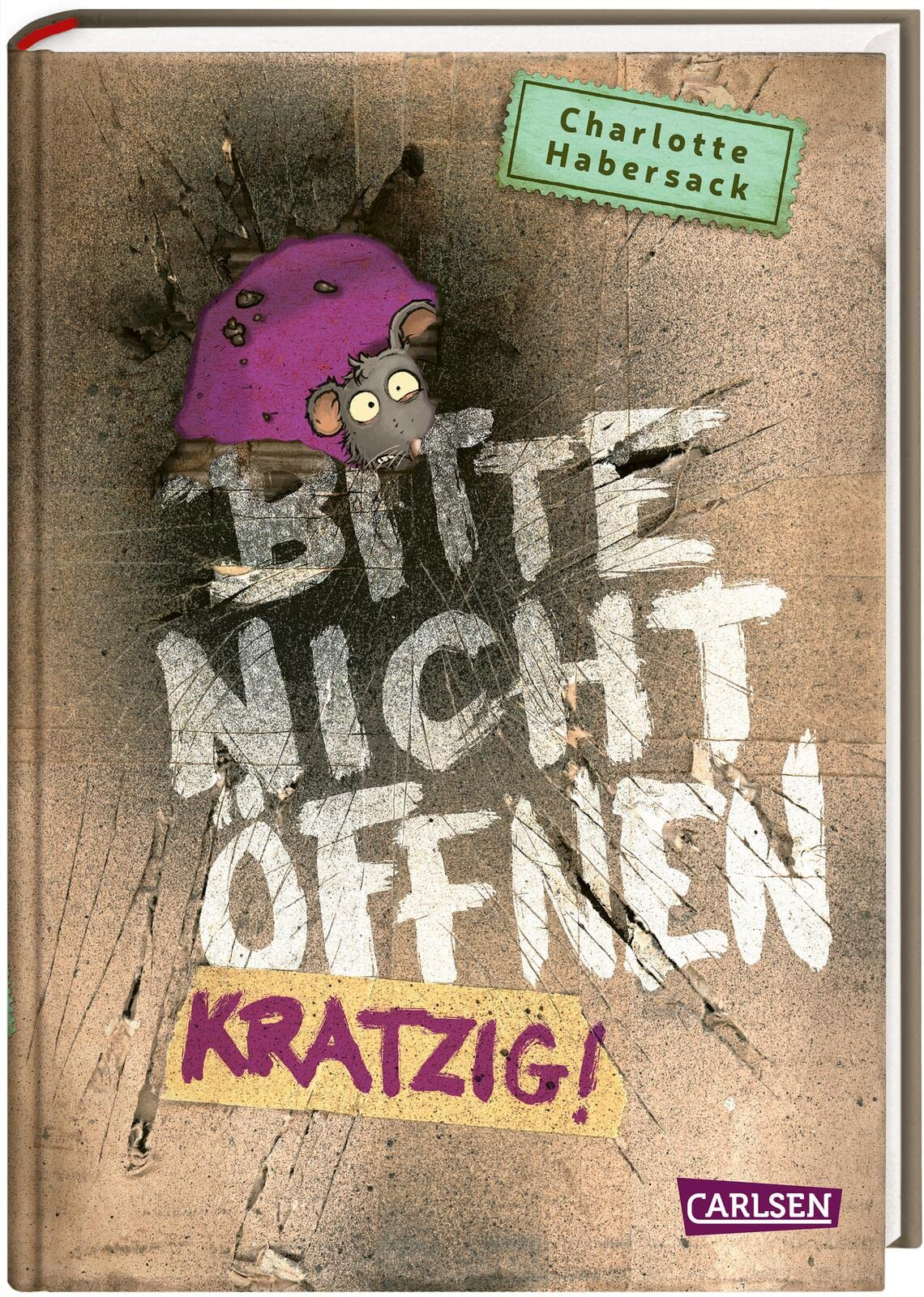 Charlotte Haber Bitte nicht öffnen 8: Kratzig!: Kinderbuch-Be (Copertina rigida)